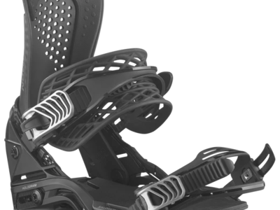 Salomon Hologram Black Snowboard Bindings - 2024
