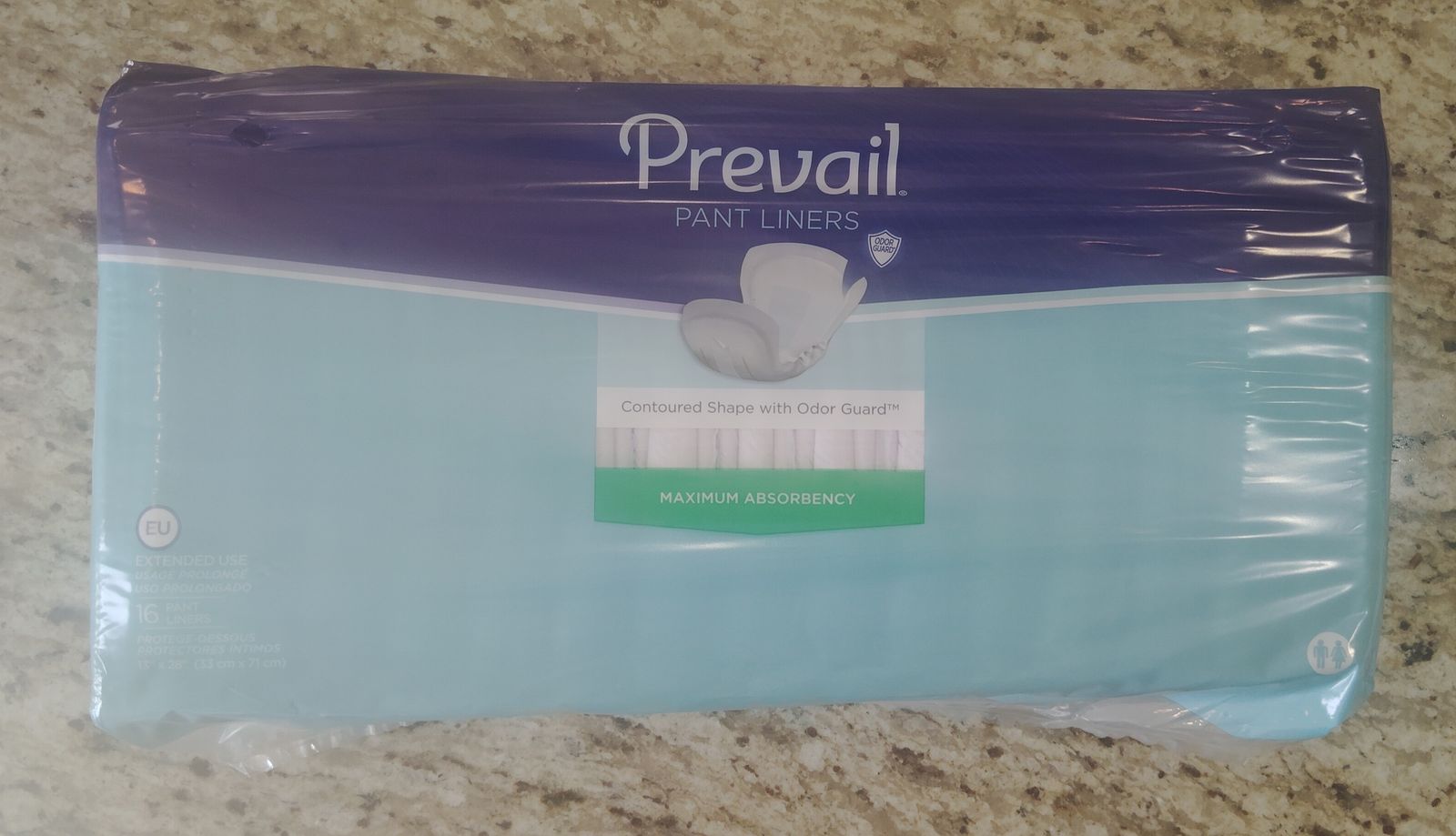 Prevail maximum absorbency liners