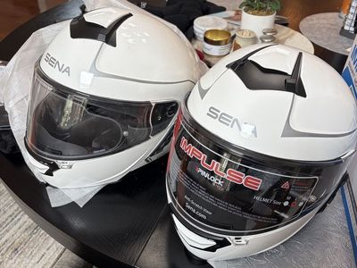 2 Sena Impulse Helmets Bnib