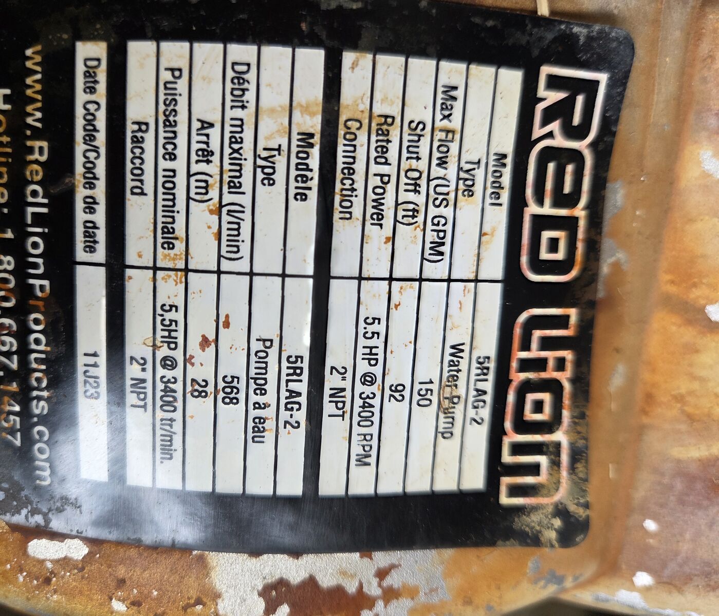 2" Water Transfer Pump Honda Clone