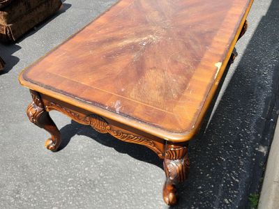 Antique Wooden Coffee Table