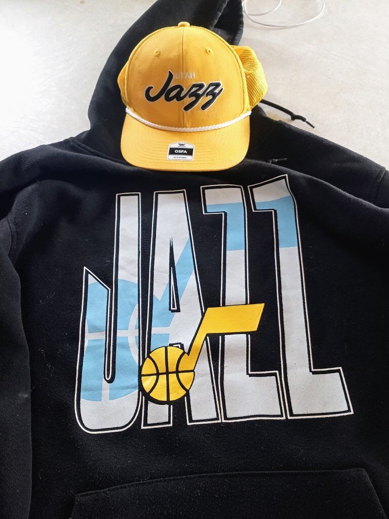 Utah Jazz Hoodie n Jazz Ball cap