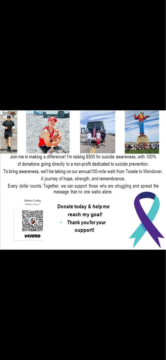 Walk to wendover 100 Mile Walk/run