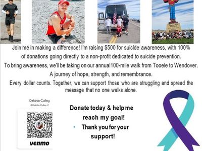 Walk to wendover 100 Mile Walk/run