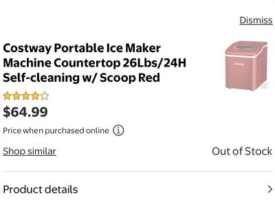 Portable ice maker