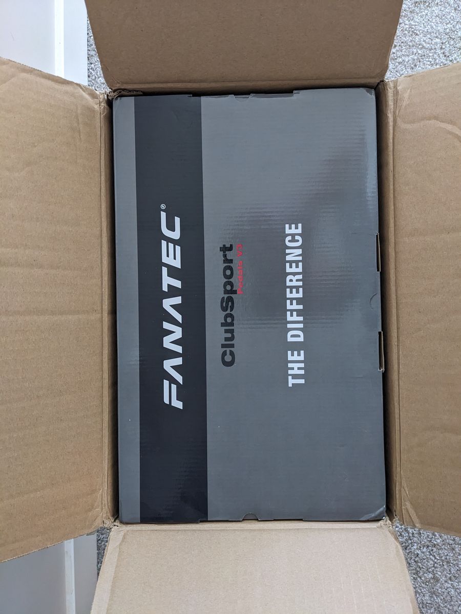 Fanatec Clubsport Pedals V3 Sim Racing