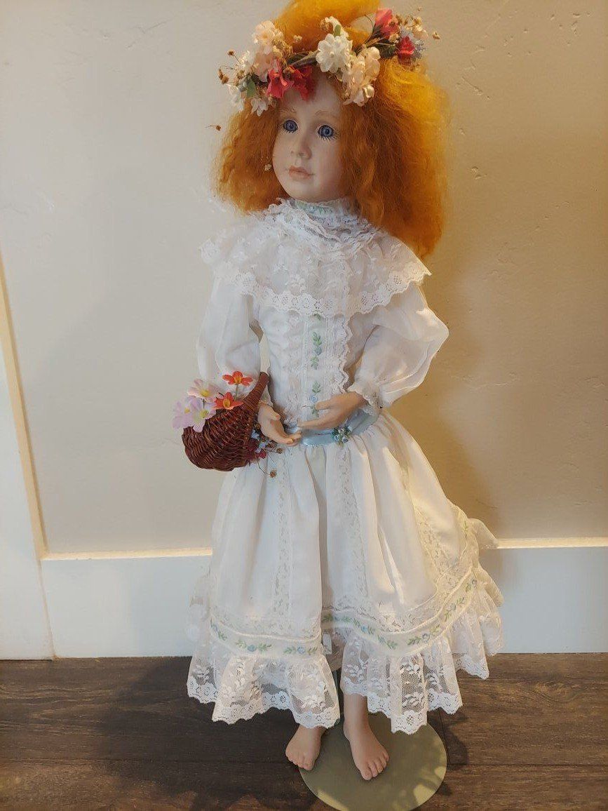 1989 Elena Porcelain Doll by Jennifer Esteban.