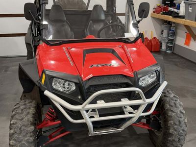 Polaris RZR XP 900 Red Side-by-Side UTV with Spare Tire