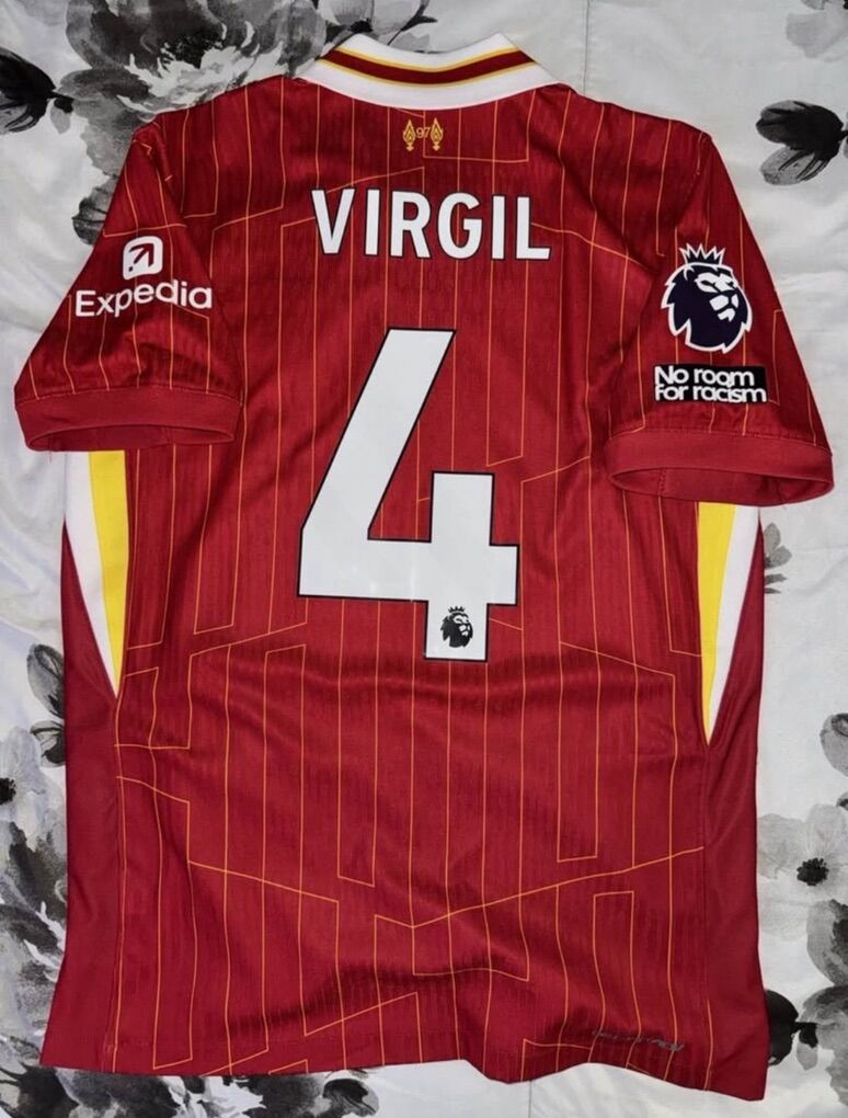 Virgil #4 | XXL | Liverpool FC 2024-25 Home Jersey