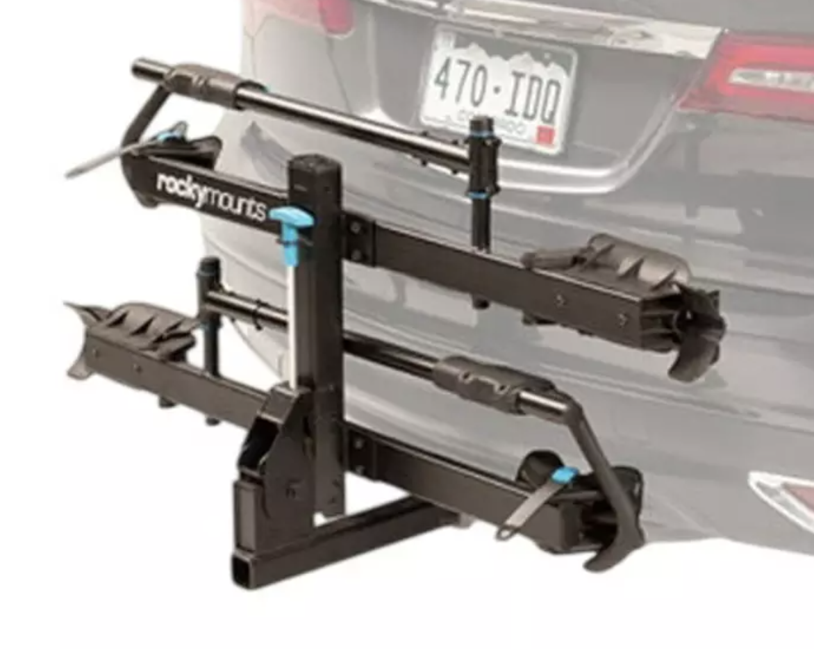 2" monorail bike rack