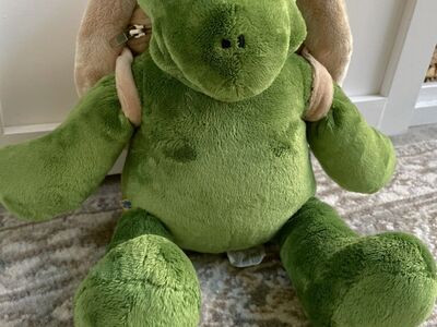 Build A Bear Trekkin Turtle With Shell Backpack