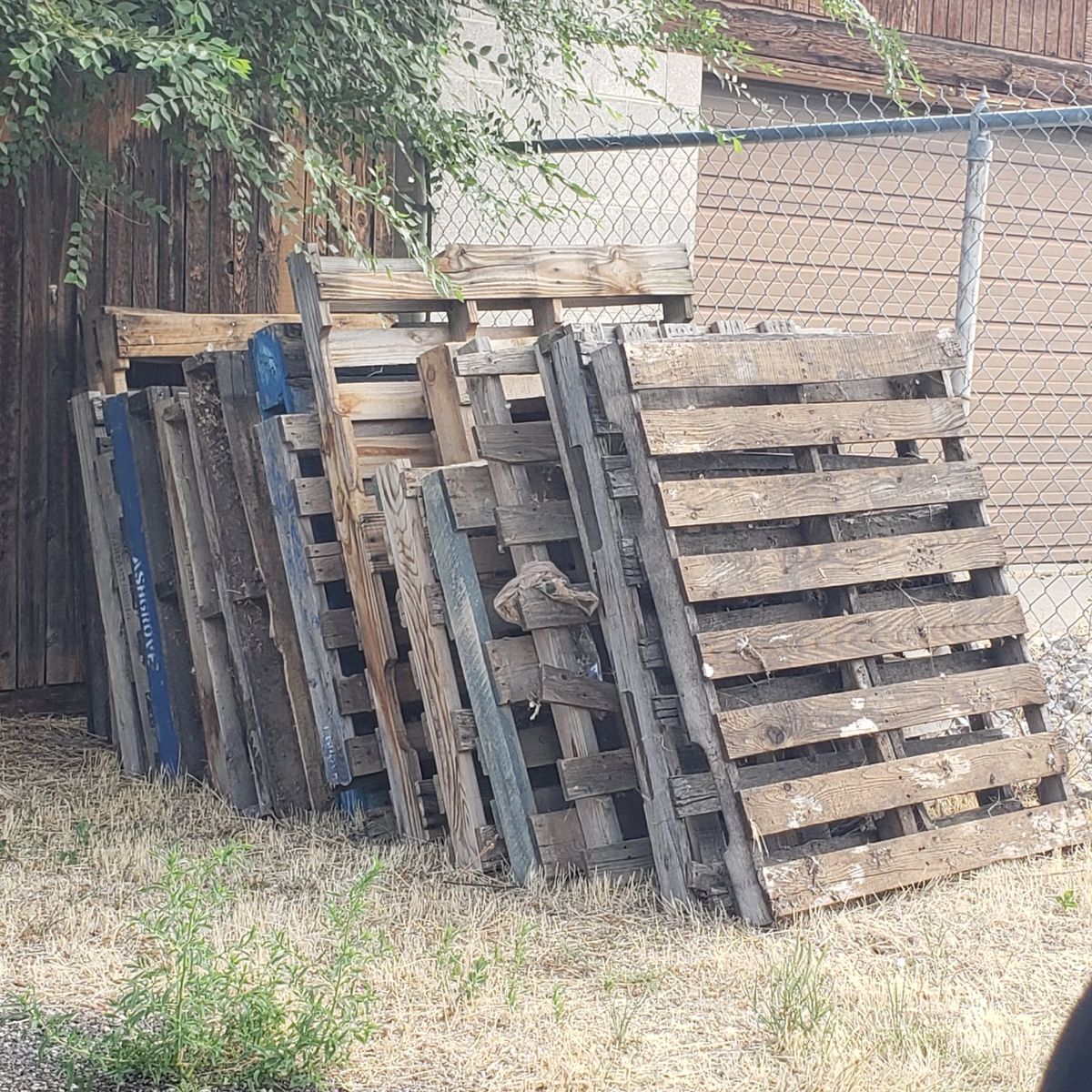 Assorted Used Wooden Pallets - Great for DIY, Crafts, or Firewood