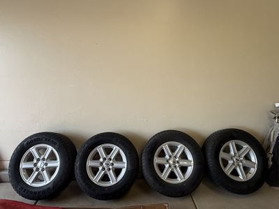 4 Wheels and Tires- Goodyear Wrangler Territory AT 275/65R18