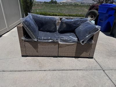 Patio chairs or loveseat