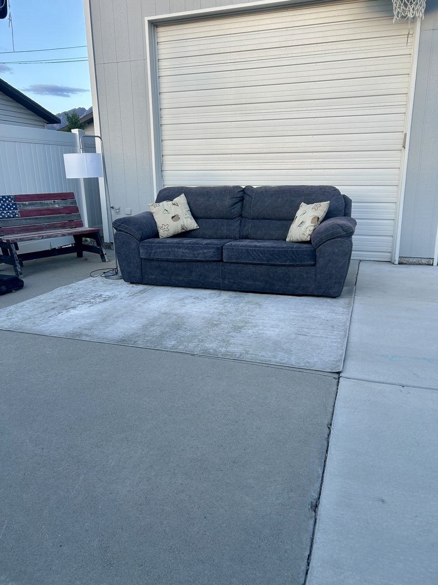 Dark Blue Sofa