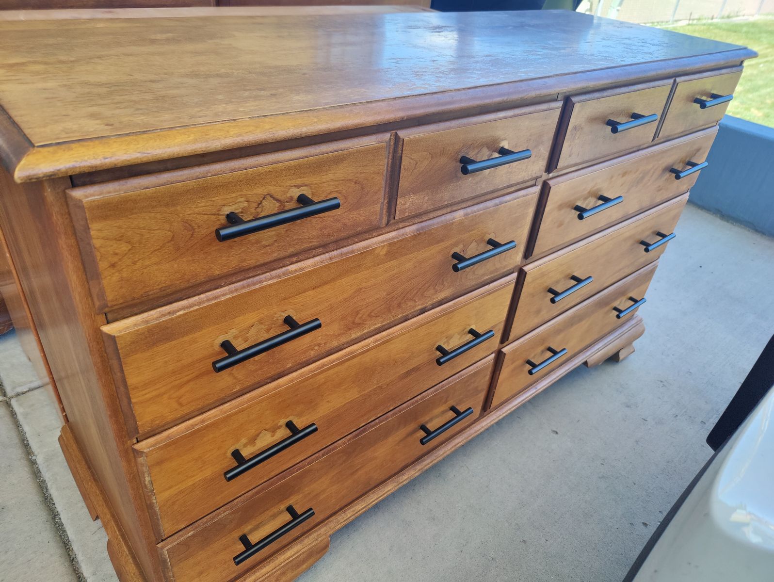 Antique 8 Drawer Chest of Drawers