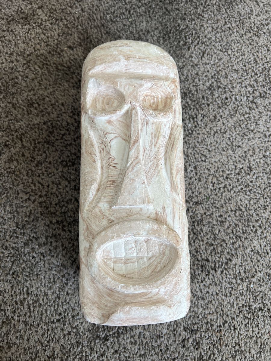 Ceramic Face Sculpture