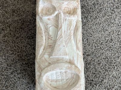 Ceramic Face Sculpture