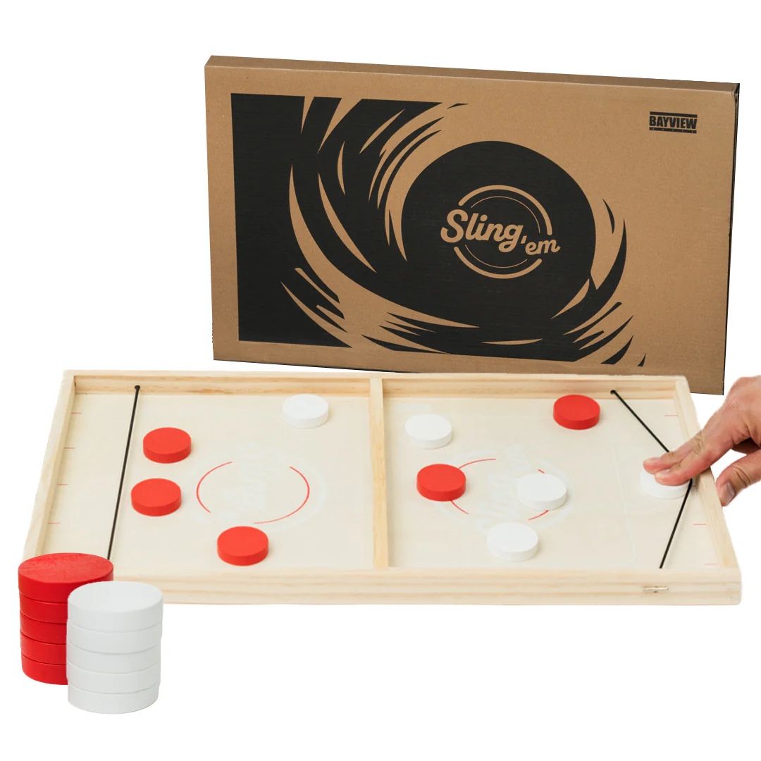 Make offer! Fast Slingem Puck Game 2/$20 – Fun Family/Party Game! Resells for $20+