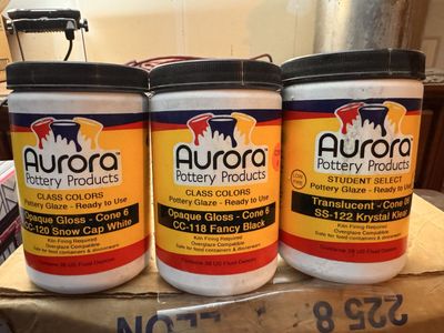 Aurora Cone 6 Ceramic Glaze