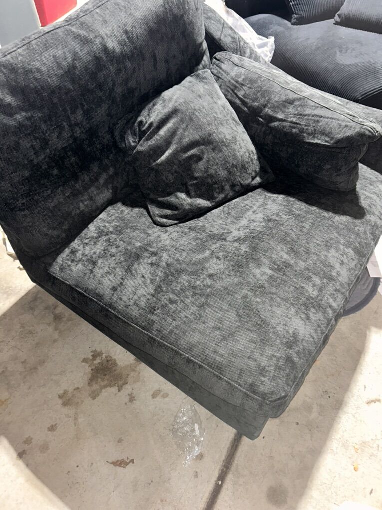 Gray Lounge Chair