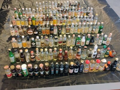 mini bottle collection