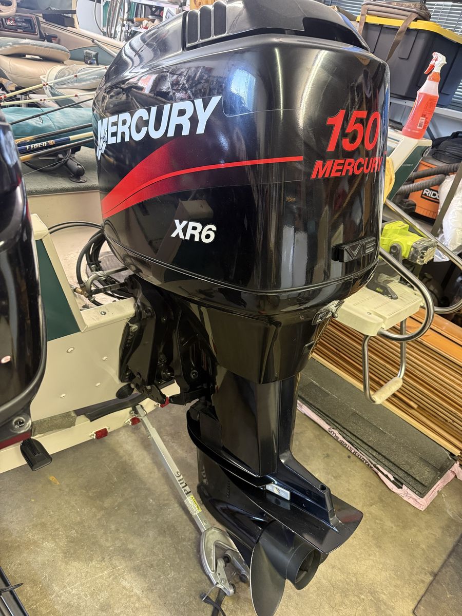 Mercury 150 HP XR6 V6 Outboard Boat Motor