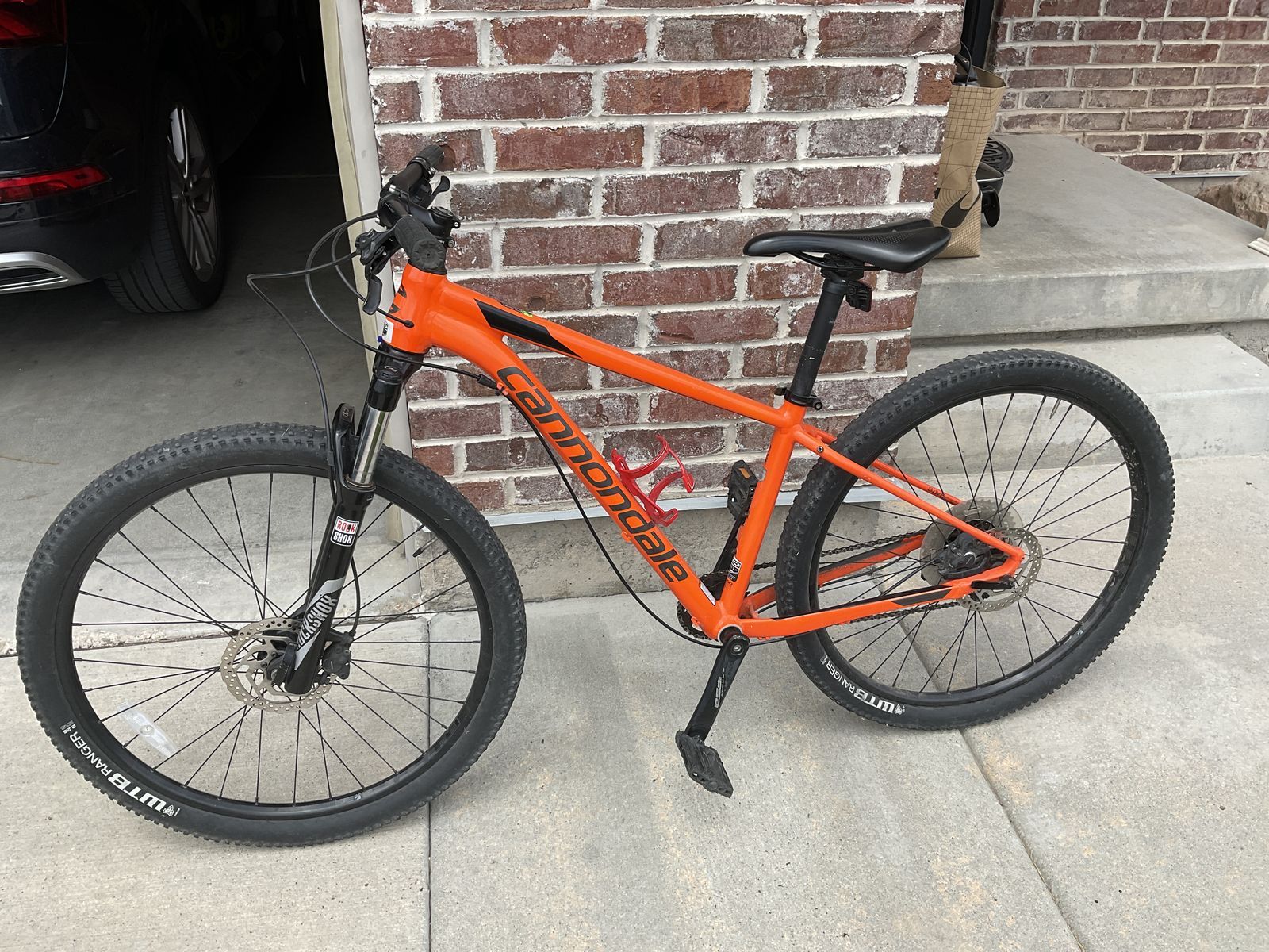 Cannondale Trail 5 Mountain Bike - Orange, Small (S) with RockShox Fork