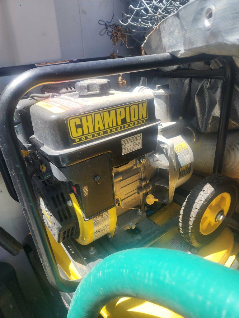 Champion Power Equipment 196cc Gas Engine Portable Water Pump