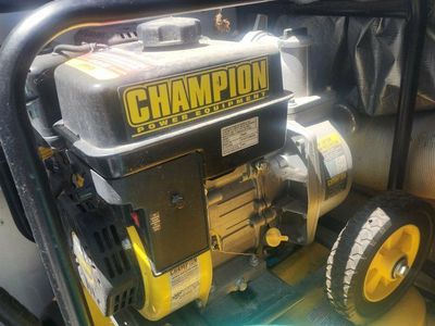 Champion Power Equipment 196cc Gas Engine Portable Water Pump