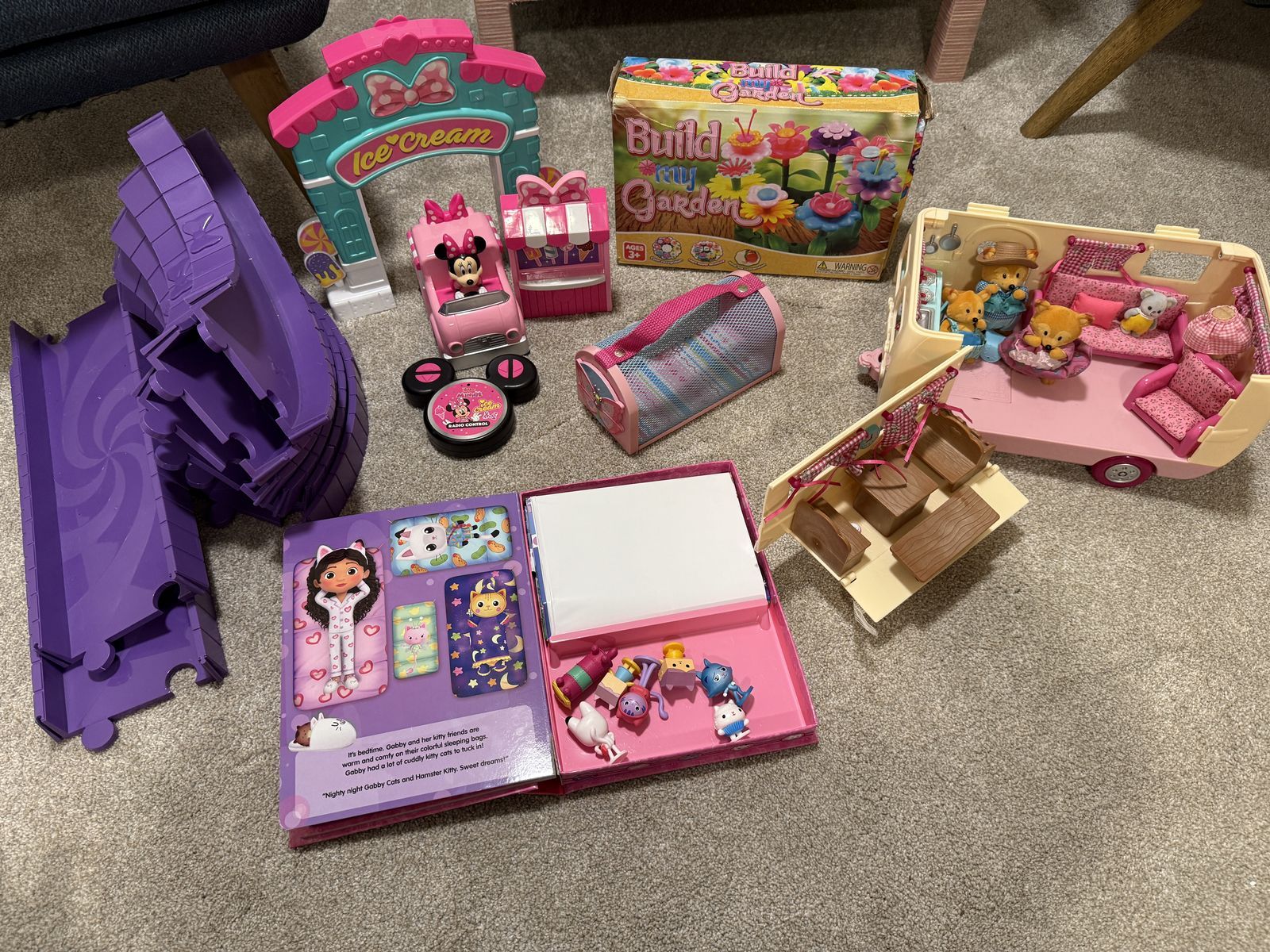 FREE - Girls age 3+ lot of toys