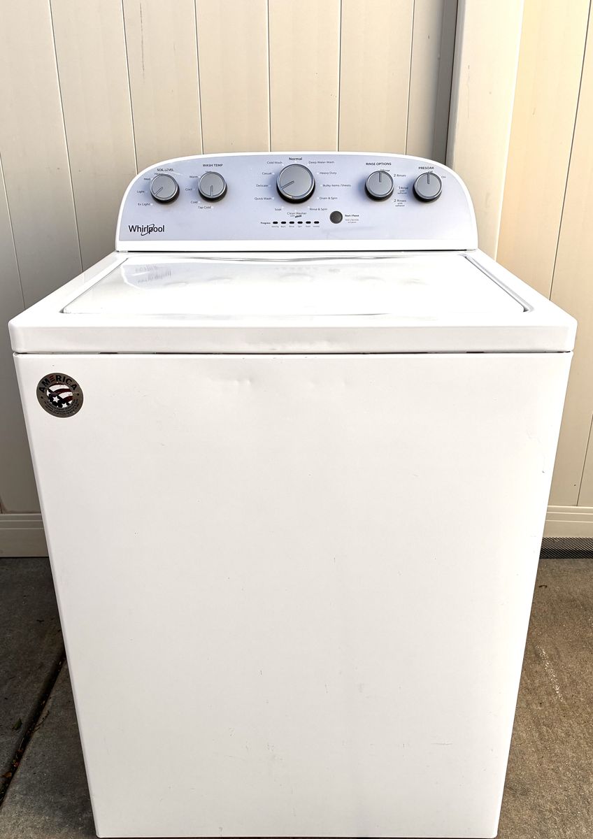 WHIRLPOOL TOP LOAD WASHER WASHING MACHINE
