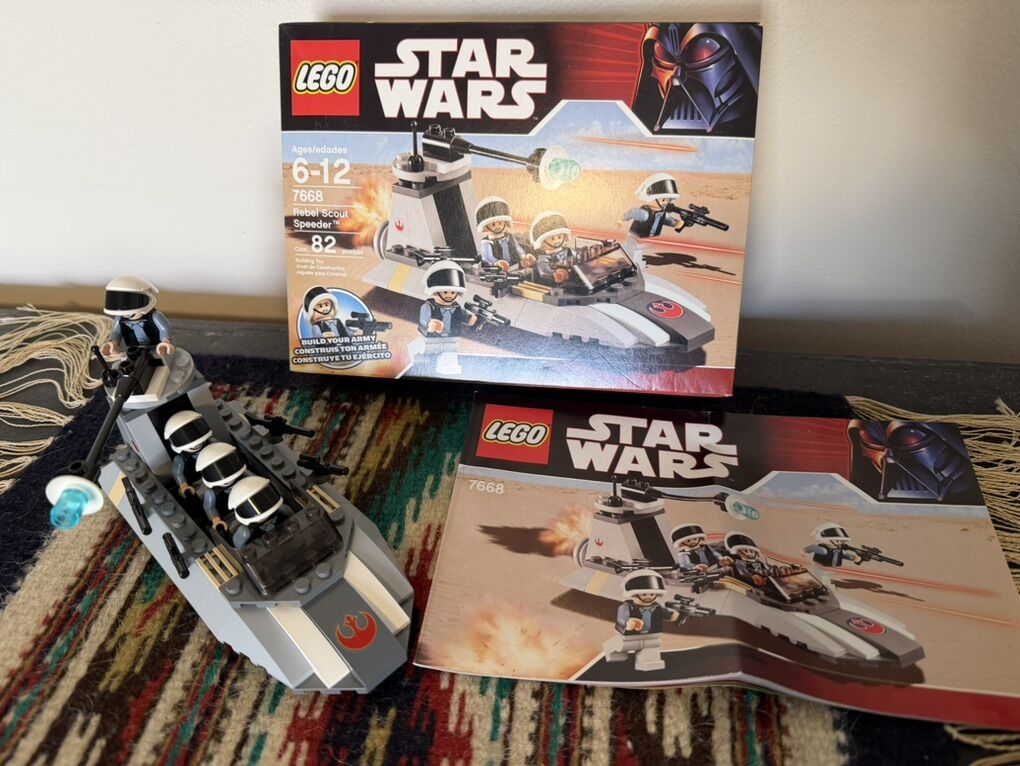 Lego Star Wars Rebel Scout Speeder - Set 7668