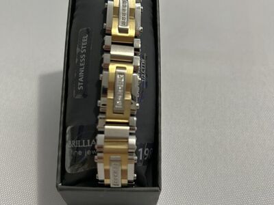 Stainless Steel Diamond Bracelet