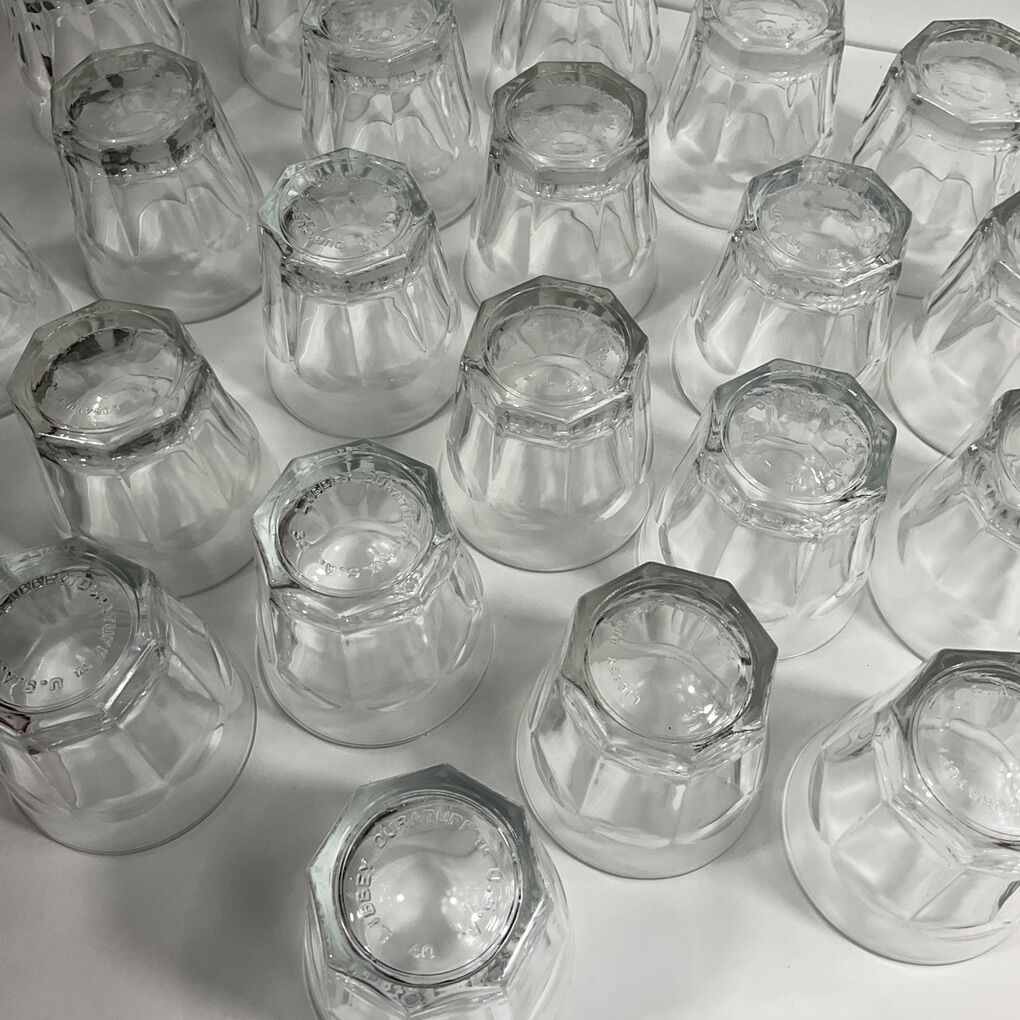 Lot of 21 Libbey 7 oz Rocks Glass - Gibraltar