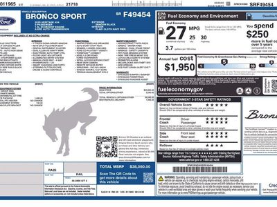 2025 Ford Bronco Sport Heritage