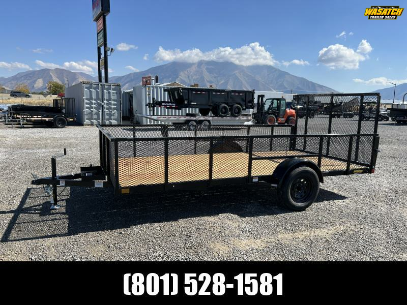 Built Trailers 7x14 Wasatch Built Landscape Utility Trailer