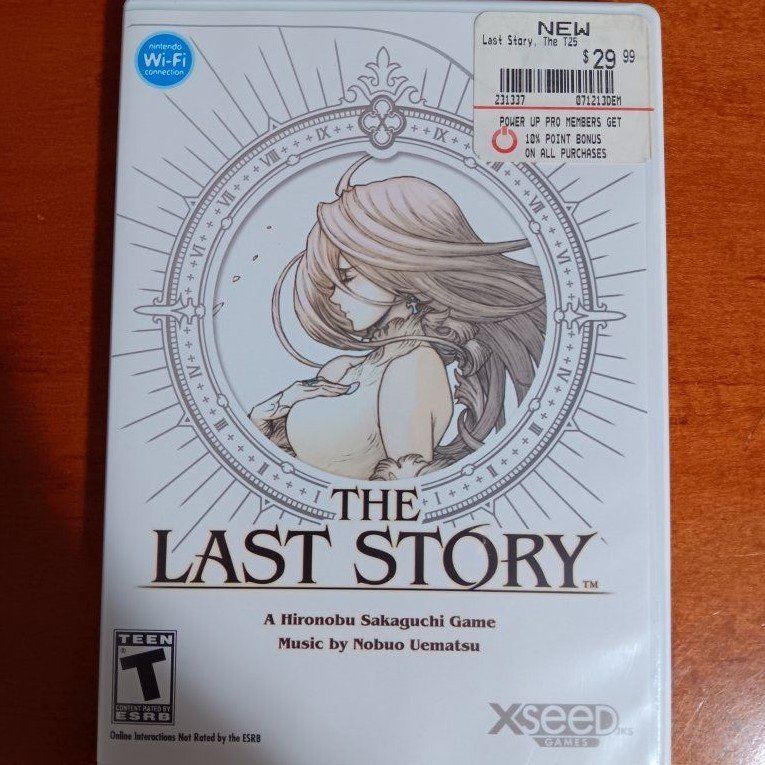 The Last Story (Nintendo Wii, 2012) Complete With