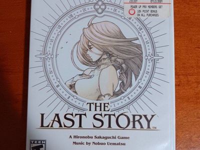 The Last Story (Nintendo Wii, 2012) Complete With