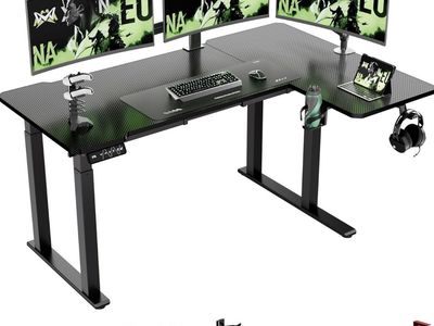 Brand New X-Win 63 Inches L-Shaped Electric Standing Desk