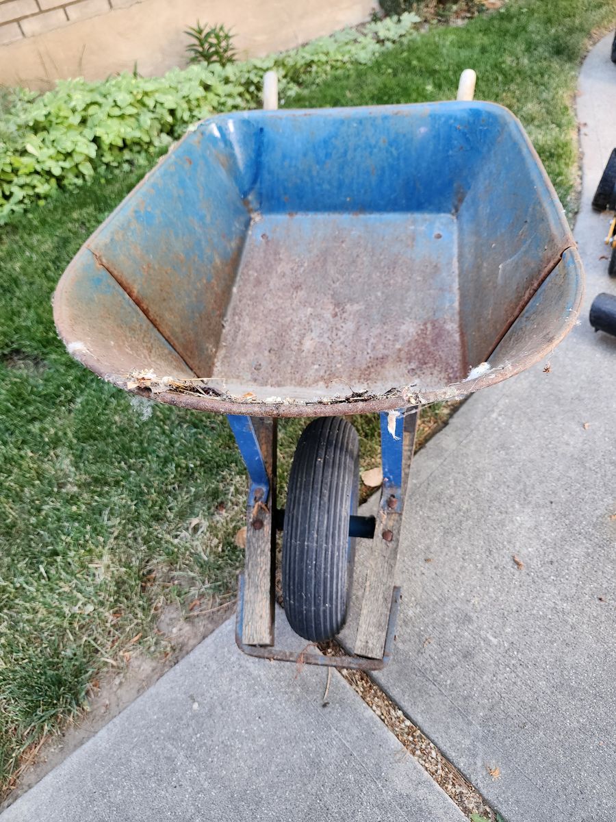 Vintage Jackson Steel Wheelbarrow