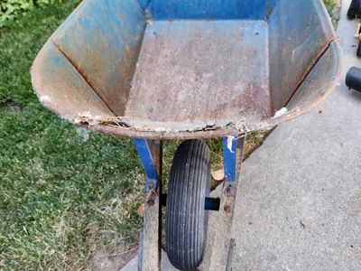 Vintage Jackson Steel Wheelbarrow
