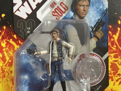 Star Wars Han Solo 30th Anniversary and Coin