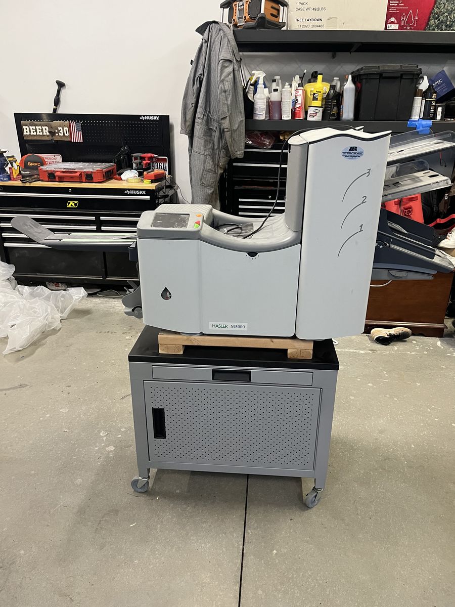 Hasler M5000 envelope folder&stuffer