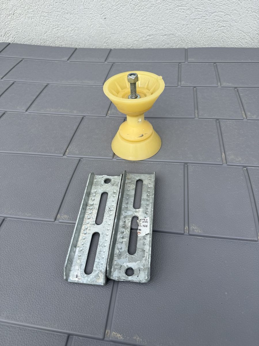 Boat Trailer Roller & Adjustable Brackets Price: $30 OBO