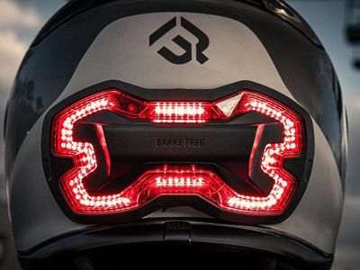 Brake Free Helmet Light