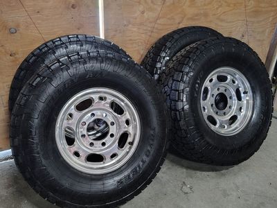 285/70r17 GM PYO wheels and tires