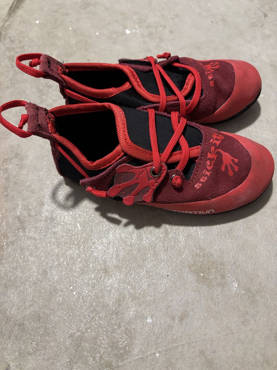La Sportiva StickIt kids climbing shoes
