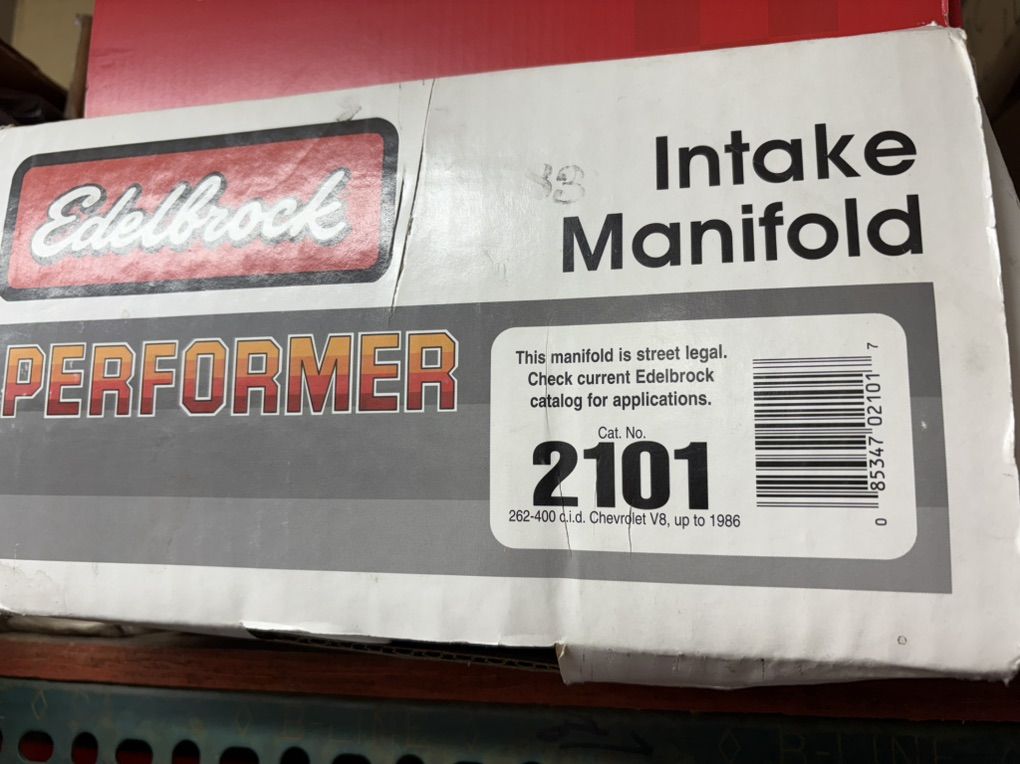 Sbc Intake Manifold