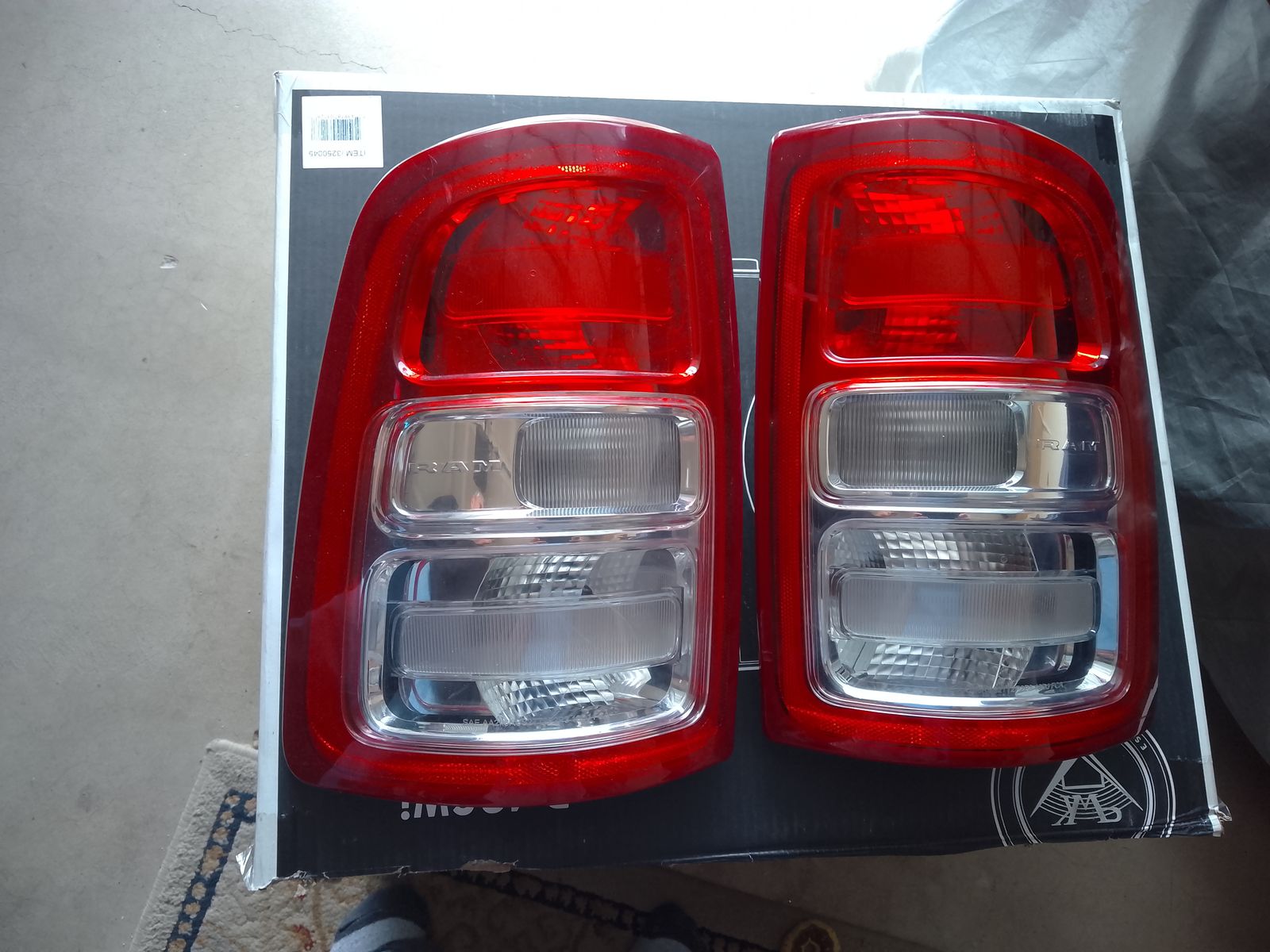 Ram tail light assebly